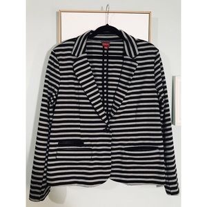 Merona Target Stripped Blazer Long Sleeve